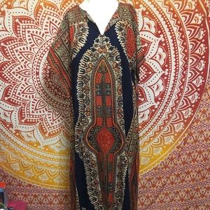 Small Vintage Dashiki Dress